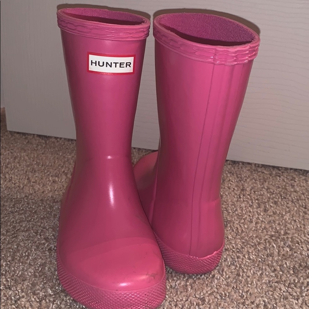 Hunter rain boots